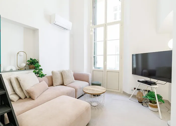 Grimaldi Place-plage-centre-clim Apartment